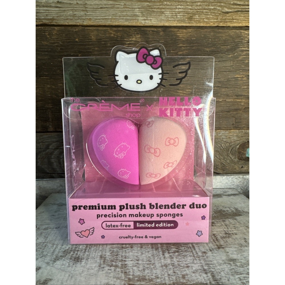 The Crème Shop x Hello Kitty Plush Blender Duo Sponges | MSRP = $15